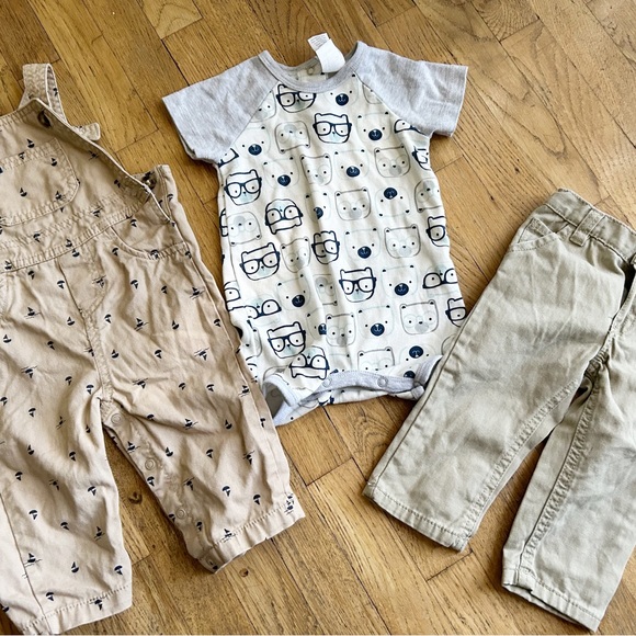 Infant Boy 6-9mo 22pc clothing bundle - Picture 4 of 11